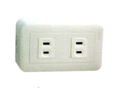 BOX-1502 明BOX連蓋雙插座