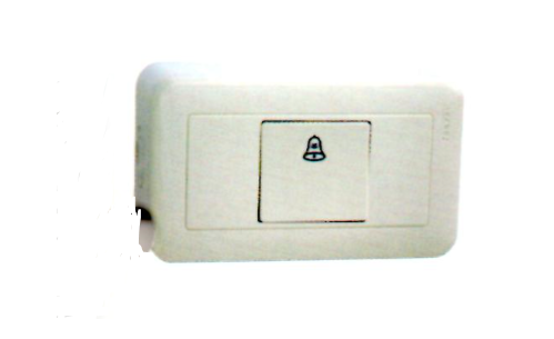 BOX-5561W 明BOX電鈴押扣/橫式