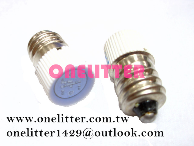 LED燈泡E12 18~30V藍色 GAD121830S