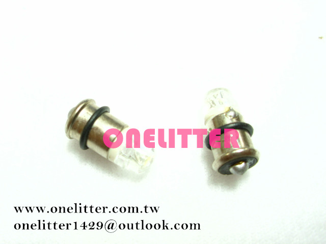 LED燈泡 白色12V底座大 BA6S-A 12VW