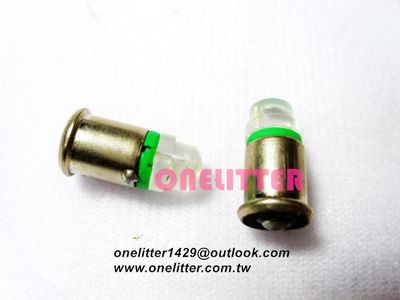 LED燈泡 綠色 底座大        BA6S-A 110VG