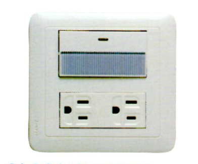 JY-4155 一開關一附接地雙插座 (110V)