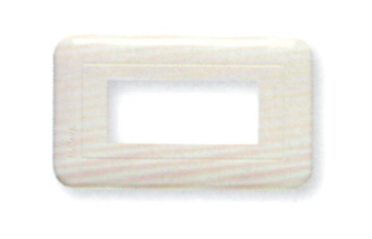 JY-6403 三孔蓋板 (白色)
