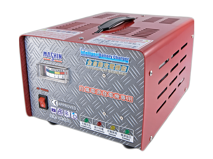 SR-2408消防專用24V8A全自動充電器